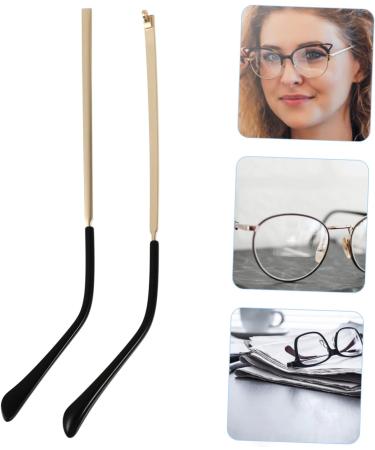 Buy Baluue 3 Pairs Universal Glasses Legs - Replacement Metal Black Frame for Men & Women | Sunglasses Arm Hinge & Underpants - Buy Online on GoSupps.com