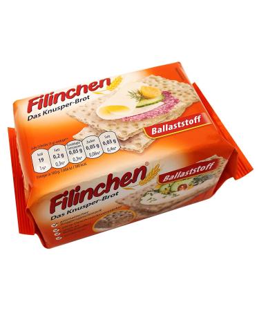 5 Pack Filinchen Crispy Bread Waffles - Crunchy Fiber Snack (75g Each) - Perfect International Treat - Buy Online on GoSupps.com