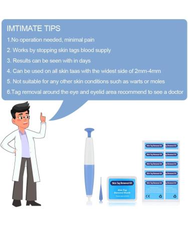 Remove Skin Tag Pen Facial Care Nevus Tool 2mm-4mm Remove Meat Nevus Corns Warts Skin Tag Removal Tool GLFA - Buy Online on GoSupps.com