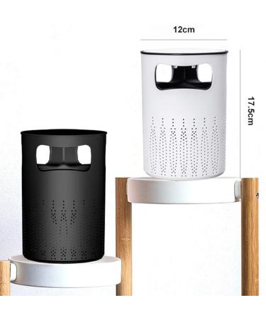 Electric Mosquito Killer Lamp Mosquito Trap Bug Zapper Flying Insect Trap for Indoor Mosquito Repellent Lamp Insect Fly Trap UV LED Light with USB Power for Indoor Home White - Buy Online on GoSupps.com