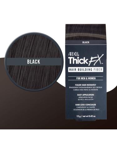 Ardell Thick FX Black Hair Building Fiber 0.42 oz - Fuller Hair Instantly - Buy Online on GoSupps.com