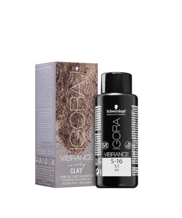 Schwarzkopf Igora Vibrance Raw Essentials 5-16 Light Brown Cendr Chocolate