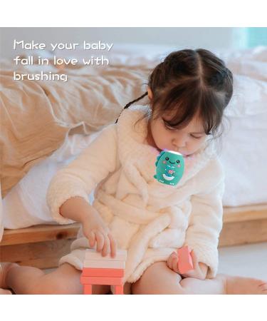 Kids Ultrasonic Electric Toothbrush | U-Shaped Automatic 360 Cleaning | Six Smart Modes | Auto Whitening, IPX7 Waterproof Design for Children Ages 2-7 | Green - Buy Online on GoSupps.com
