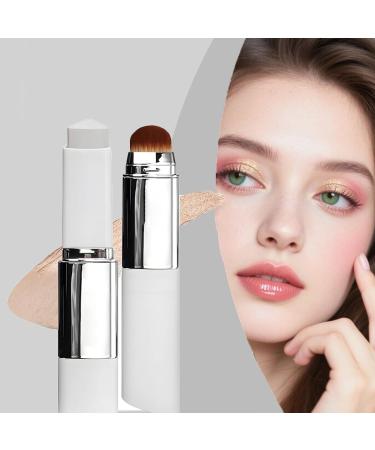 Gcngifrg Korean Color Changing Foundation Stick with Brush Head V White Cover Cream for Full to Medium Coverage All Skin Types Nongreasy Base Makeup Natural - Buy Online on GoSupps.com