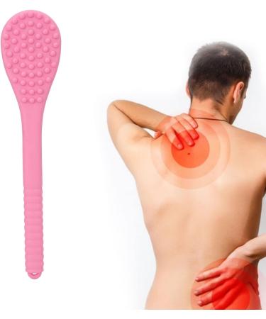 Manual Massage Hammer Anggrek Long - Dual-Sided Back Tapper for Muscle Relief & Relaxation | Pink Body Massager - Buy Online on GoSupps.com