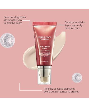 OLLZPJFPK Brightening Skin Tone Softening Concealer BB Cream Lightweight Moisturizing Concealer Nourishing Matte Clear Makeup Natural Fit BB Cream - Buy Online on GoSupps.com