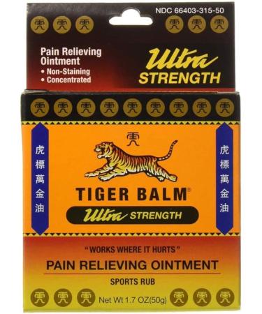 Buy Tiger Balm Ultra Strength (50 GM 1.70 Oz) - Pack of 3 | Fast International Shipping - Buy Online on GoSupps.com