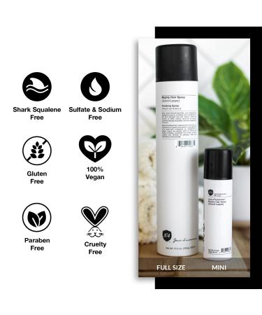 Number 4 Mini Hairspray for Women and Men Travel-size Strong Hold Hair Spray 2.0 oz 2 Fl Oz (Pack of 1) - Buy Online on GoSupps.com