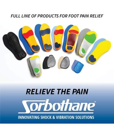 Sorbothane Maximum Duty Work Insoles F - Buy Online on GoSupps.com