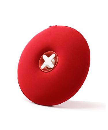 Authentics Pill Hot Water Bottle 1.9L. 24.5Cm Incl. Neoprene Cover Red