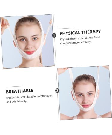 Didiseaon Chin Fat Removal 1pc V Chin Straps Durable Comfortable V Lifting Belt Tape Woman Chin Strap Slimming To Sleep Facial Line Ribbon Facial Strap - Buy Online on GoSupps.com