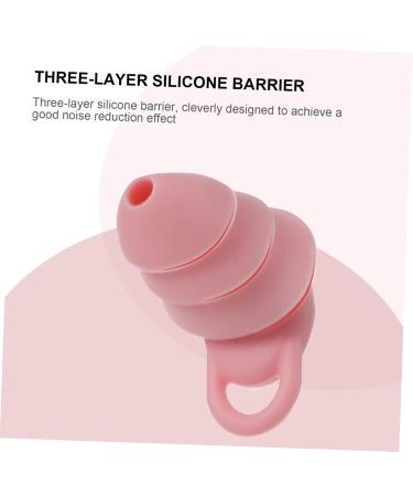Healvian 3 Pairs Anti-Noise Earplugs - Silicone Sleep & Travel Ear Plugs for Noise Reduction Motorcycle and Sports - Comfortable Earmuffs for Students - Buy Online on GoSupps.com