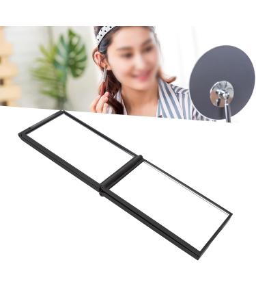 4 Panel Expandable 360 Degree Handheld Mirror for Self Hair Cutting - Black - Buy Online on GoSupps.com