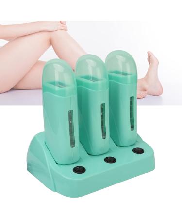 3-Part Roll-On Wax Set - Double Depilatory Heating & Portable Wax Warmer for Sensitive Skin - Ultimate Hair Removal Solution - Buy Online on GoSupps.com