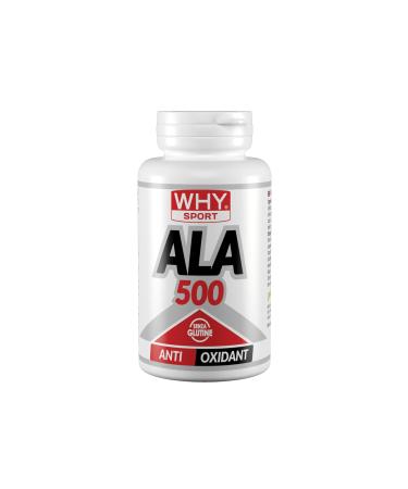 WHY SPORT WHY SPORT ALA 500 - Alpha Lipoic Acid - Lipoic Acid Supplement - Antioxidant - 60 Tablets