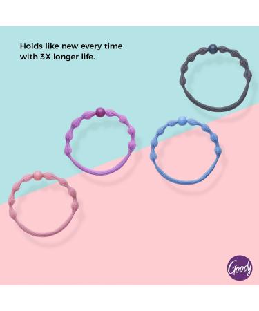 GOODY Ouchless Forever Elastics Hair Accessories - Assorted 10 Count (Fine Hair) - Buy Online on GoSupps.com