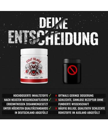 First Blood 2 Pre Workout Fitness Booster 2023 - L-Arginine Citrulline Beta Alanine Caffeine - 370g Eister Peach Flavor - International Shipping Available - Buy Online on GoSupps.com