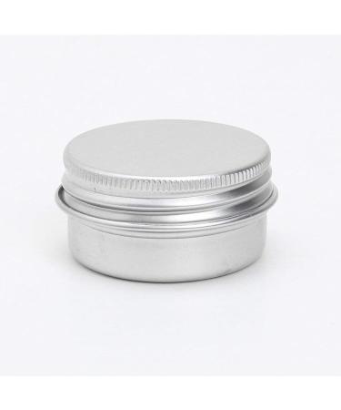 ENERRGECKO 75x 15Ml Aluminium Tin Make Up Candle Pots Capacity Empty Big Cosmetic/Candle//Hair Product - Buy Online on GoSupps.com