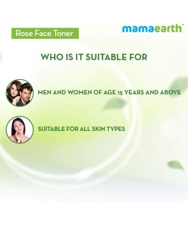 Mamaearth Rose Water Toner with Witch Hazel & Cucumber | Gentle Daily Skin Toner | Alcohol-Free | All Skin Types | 200ml - Buy Online on GoSupps.com