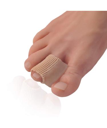 Dr. Frederick's Original 2 Piece Fabric Toe Separators - Bunion Relief Toe Spacer Set - 1 Pair Fabrigrip Toe Protectors - For Men & Women
