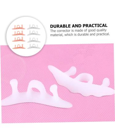 Hemoton Snail Splitter Foot Protectors - 4 Pairs for Feet Hammer Gel, Nail Alignment, Stretching - Simple Foot Care Solution - Buy Online on GoSupps.com