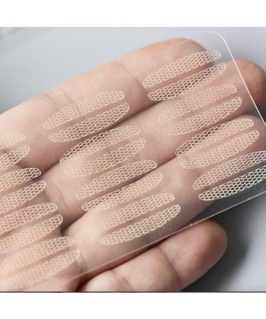 Folmywy Invisible Lace Double Eyelid Sticker Fiber Eyelid Lift Strips Breathable Waterproof Instant Eye Lift Makeup Party(Mix 90 pairs) - Buy Online on GoSupps.com