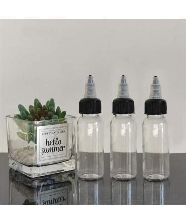 Pack of 10 100ml Empty Plastic Bottles with Twist Suit for Solvents Ink Liquid Painting - Buy Online on GoSupps.com