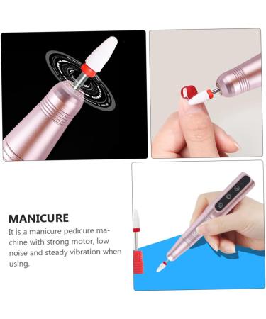 VINTORKY nail polisher electric nail filer electric nail drill pen manicure polisher electric nail cat nail file electric file for nails dog claw aluminum alloy pedicure gel - Buy Online on GoSupps.com