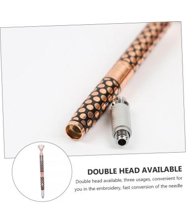 Baluue 3 Embroidery Pen Eyebrow Pen Brow Pencil Makeup Pen Makeup Tool Golden Aluminum Alloy - Buy Online on GoSupps.com