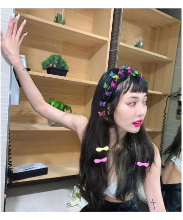 50 Pack Butterfly Hair Clips Pastel Mini Cute Accessories For 90S Girls Women Matte Colors Assorted Color Beautiful And Random Colour - Buy Online on GoSupps.com