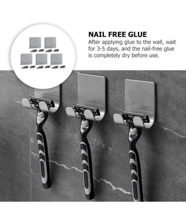 Buy CABILOCK 10 Pack Multifunctional Hook Rack - Durable Aluminum Alloy Wall Hangers for Shower Razors Phones & More - International Shipping Available - Buy Online on GoSupps.com