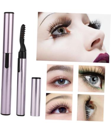 Mikinona 1pc Eyelash Curler for Women Rechargable d Batteries Battery Eyelash Curler Long-Lasting Eyelash Curls Rechargeable Heated Eyelash Curler Rechargeable Battery Purple - Buy Online on GoSupps.com