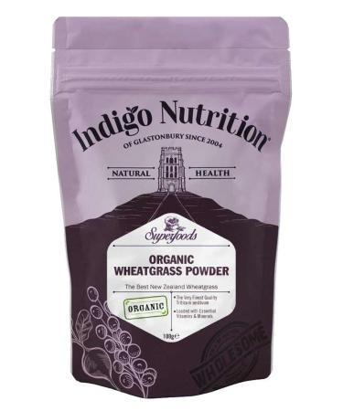 Indigo Herbs Organic New Zealand Wheatgrass Powder 100g
