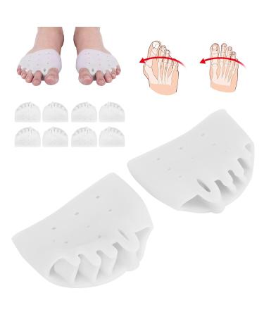 Bunion Corrector & Toe Separators - Hallux Valgus Support Splint in White - Buy Online on GoSupps.com