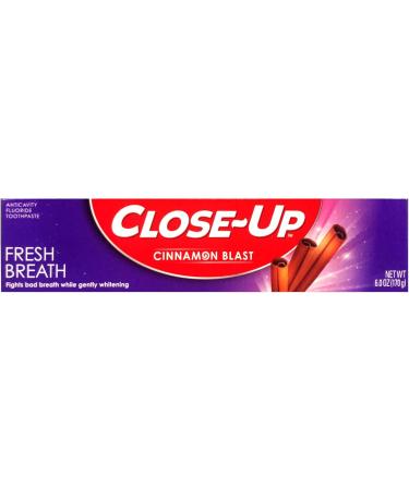Close-Up Cinnamon Anticavity Flouride Toothpaste 6 Ounce (Pack of 7) - Buy Online on GoSupps.com