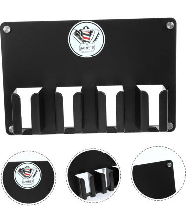 minkissy Hangers Electric Clipper Bracket wall hook rack Wall Hair Clipper Holder scissor barber station organizer wall hangers electric comb Hair Clipper Wall Holder storage box Storage - Buy Online on GoSupps.com