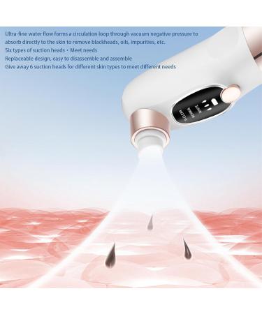 Virtcooy Electric Black Head Remover | Black Head Remover Electric Adjustable Rechargeable Nose Black Head Remover with 6 Suction for Women and Men - Buy Online on GoSupps.com