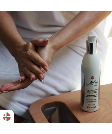 Geir Ness Laila Hand & Body Cream - Moisturizing Formula with Vitamin A & E Aloe Vera & Honey for Soft Smooth Hands - International Shipping Available - Buy Online on GoSupps.com