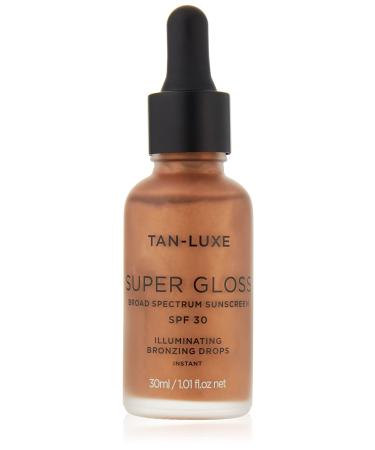 TAN-LUXE Super Gloss with SPF 30 - Illuminating Bronzing Drops  30ml - Cruelty & Toxin Free - Buy Online on GoSupps.com