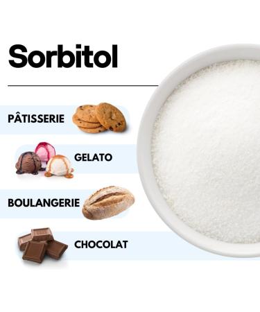 SaporePuro SORBITOL powder 500 g - alternative sugar with low glycemic index - Buy Online on GoSupps.com