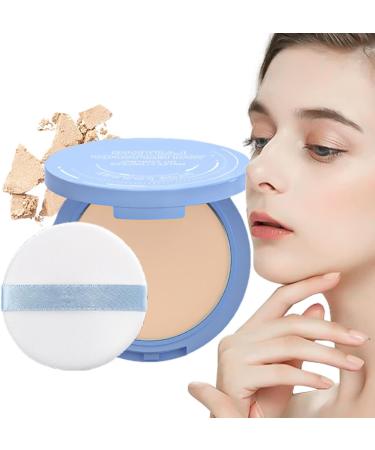 Oil Control Pressed Powder Matte Smooth Setting Powder Waterproof Long-lasting Oil-control Nude Makeup Powder Foundation Base Cosmetics Long Lasting For Setting - Buy Online on GoSupps.com