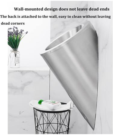 Stainless Steel Men's Wall-Mounted Urinal Household Hotel Bathroom Public Toilet Vertical Urinal Urinal Automatic Sensor Flush Valve Toilet Urinal Anti-Clogging Commerc - Buy Online on GoSupps.com
