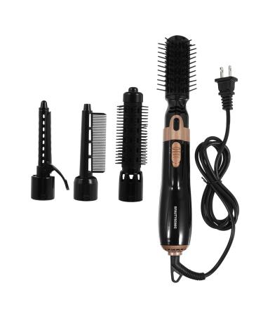 VINTORKY 1 Set Curling Iron Hair Curler Electric Curlers Hairdressing Tool Portable Heating Curler Abs Black