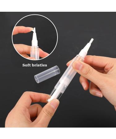 12 PCS 3 ml Empty Nail Polish Cuticle Oil Pens with Brush Tip Refillable Cuticle Oil Pen Nail Polish Corrector Pen Cosmetic Lip Gloss Container Applicators Eyelash Growth Liquid Tube - Buy Online on GoSupps.com