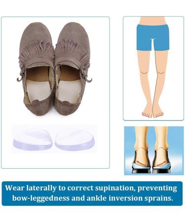 NEPPT Orthopedic Insoles & Heel Inserts - Silicone Wedge Kits for Pronation & Supination - 2 Pairs for Men & Women | International Shipping Available - Buy Online on GoSupps.com