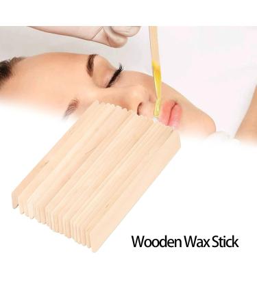 Buy Wooden Wax Spatula Set - 20pcs Square Shape Applicators for Hair Removal - Eco-Friendly Wax Sticks - Buy Online on GoSupps.com