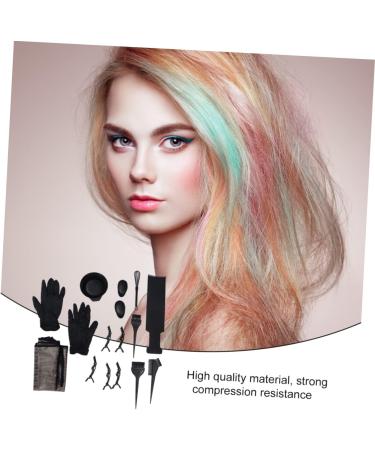 FRCOLOR 1 Set of 15 Earmuffs Dyeing Hairdressing Brushes Brush for Dyeing Hair Dye Gloves Hair Brush Hair Dye Set Disposable Comb Hairdressing Tool Hair Dye Bowl Coat - Buy Online on GoSupps.com