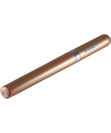 Buy HI-928 Metallic Gold Electric Toothbrush - Portable Travel Size | Best International Shipping - Buy Online on GoSupps.com