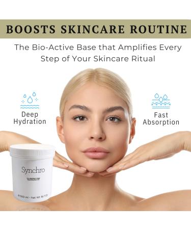 Gernetic Synchro Cream Regulating Face Care Skin Moisturizer for All Skin Types 500ml/16.7 Oz (Salon Size) - Buy Online on GoSupps.com