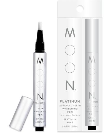 MOON Teeth Whitening Bundle Platinum Express Dissolving Strips & Mint Whitening Pen with Essential Oils Peroxide-Infused Travel Kit for Bright Smile & Sensitive Tooth Care - Buy Online on GoSupps.com